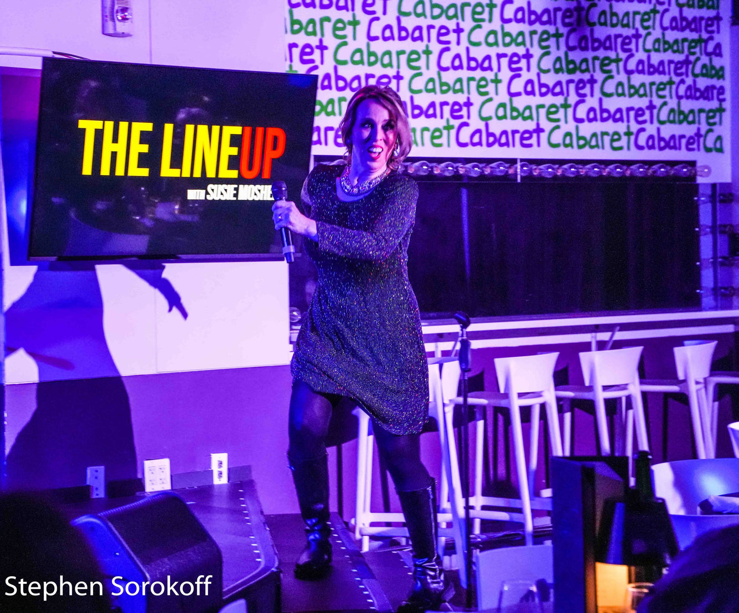Dec 30, 2025 - The Line Up with Susie Mosher; a musical cabaret comedy with stars and broadway veterans